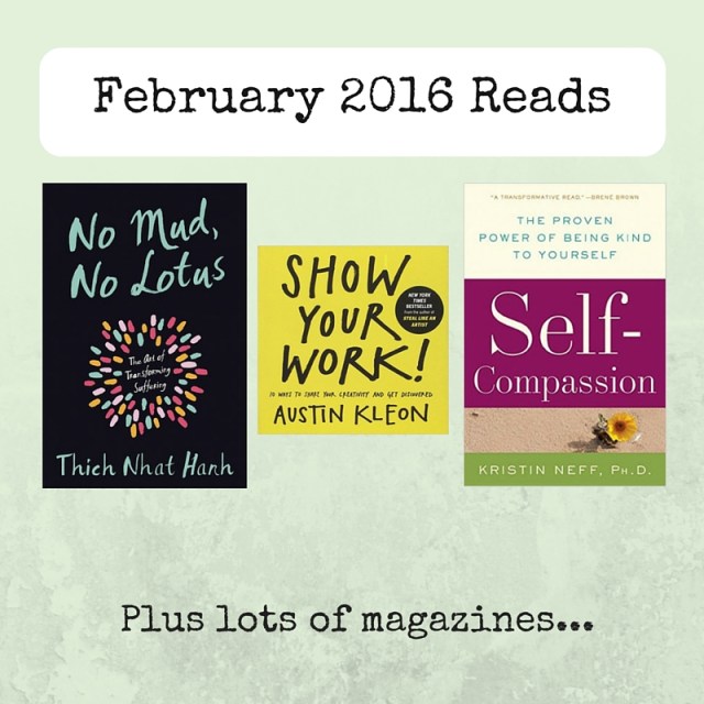 Books read in February 2016