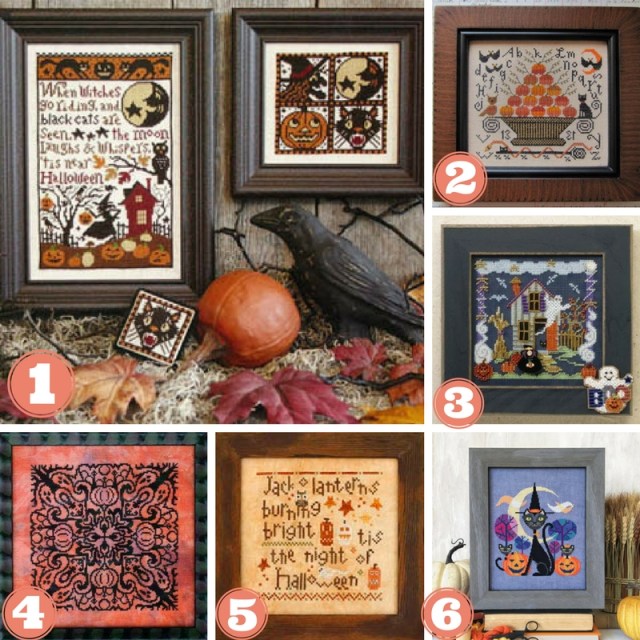 Halloween-CrossStitch-Designs-Collage